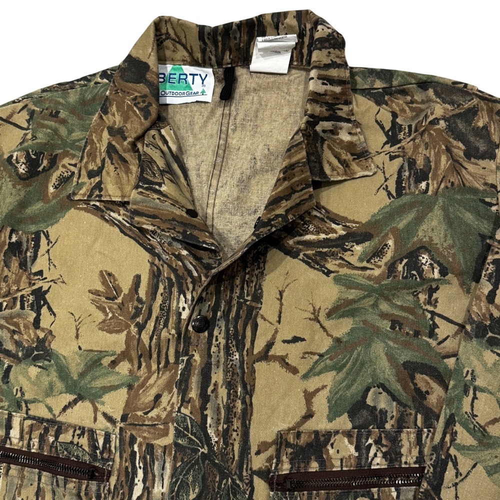 Liberty Rugged Outdoor Gear Camo camouflage utility Coveralls Jumpsuit 2XL *read - Picture 5 of 10